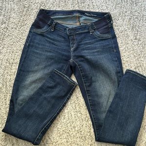Gap maternity skinny jeans, size 4